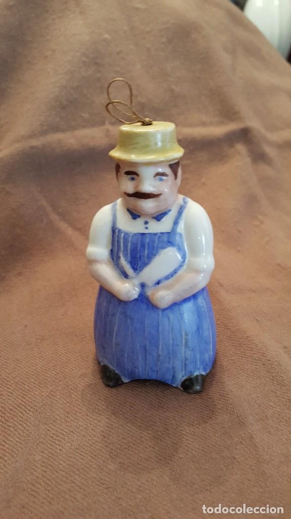 Antig&uuml;edades: campanilla de porcelana - Foto 1