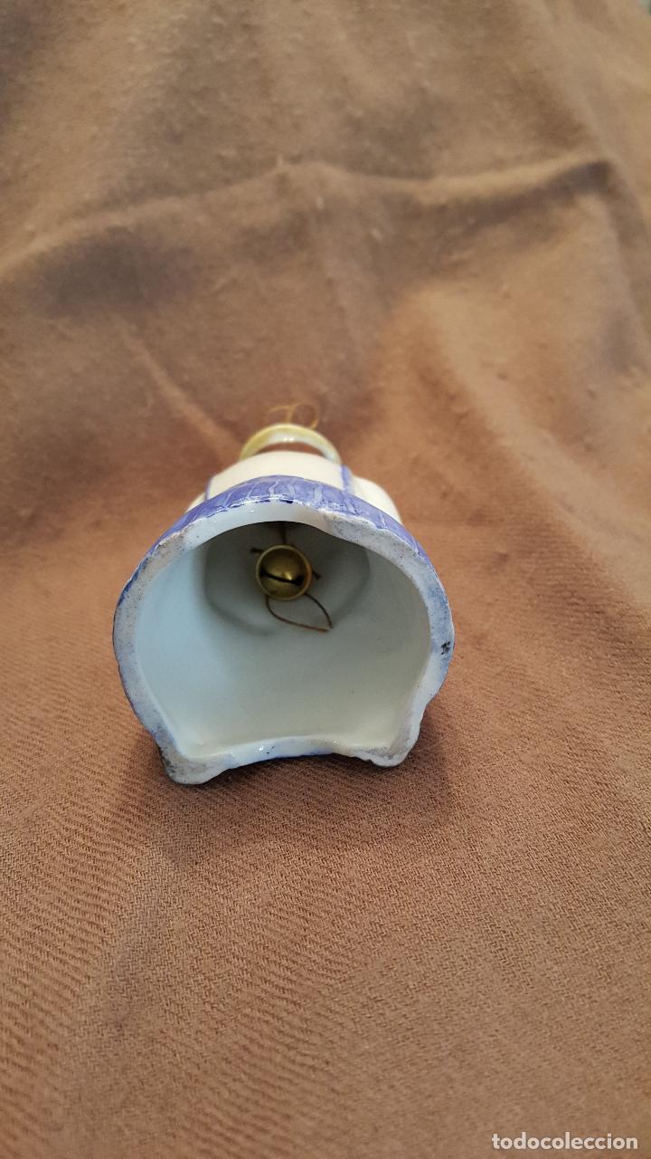 Antig&uuml;edades: campanilla de porcelana - Foto 2