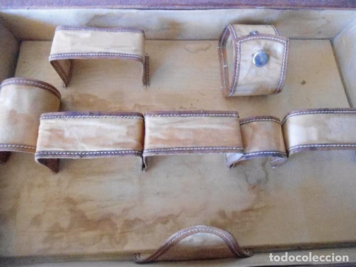 Antig&uuml;edades: ANTIGUO MALETIN NECESER - Foto 6