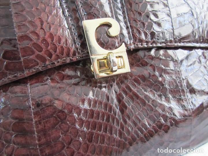 Antig&uuml;edades: Bolso de piel de serpiente - Foto 6