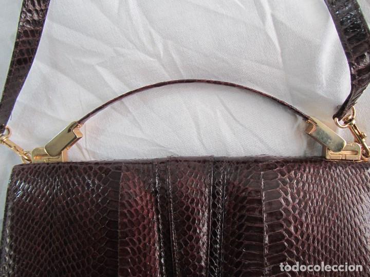 Antig&uuml;edades: Bolso de piel de serpiente - Foto 7