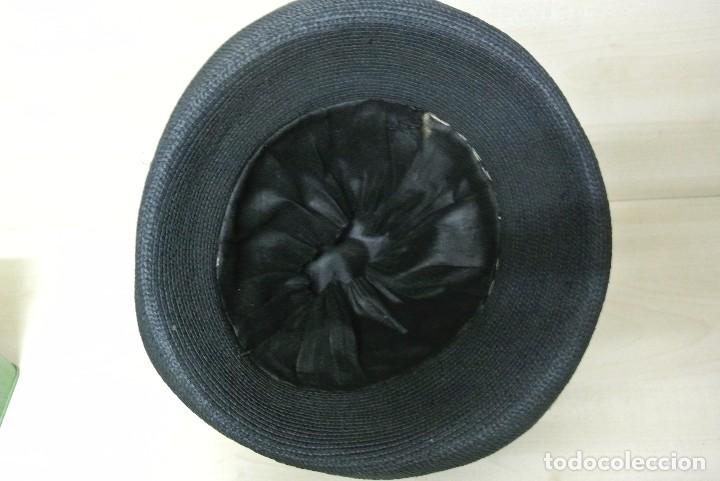 Antig&uuml;edades: ANTIGUO SOMBRERO DE SE&Ntilde;ORA - Foto 4