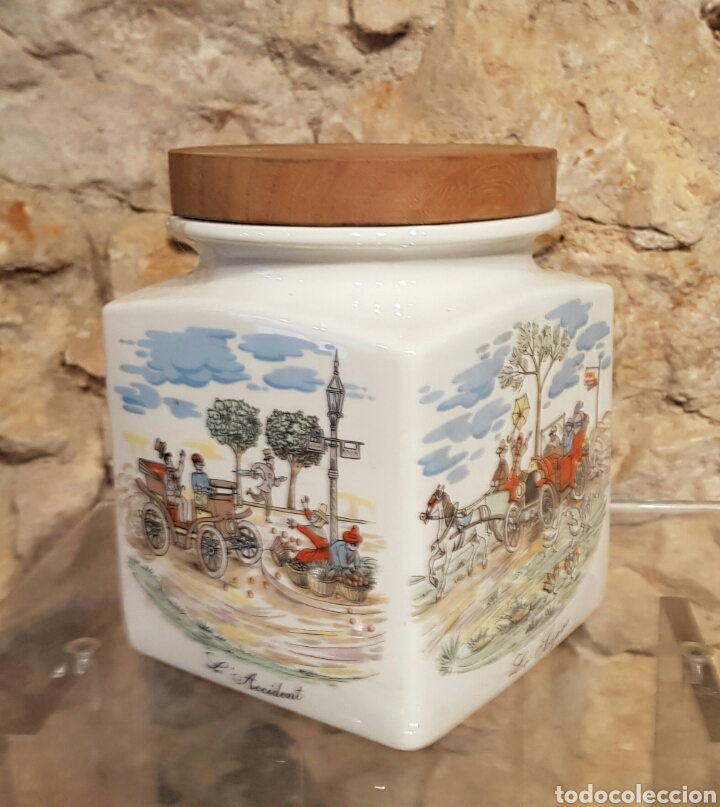 Antig&uuml;edades: Pote para galletas franc&eacute;s - Foto 2