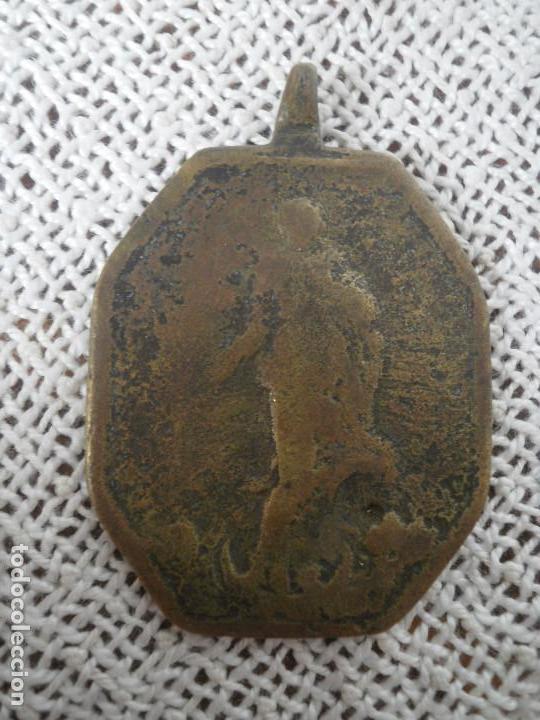 Antigüedades: Medalla con Inmaculada. - Foto 2 - 75411851