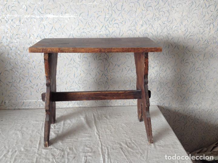 Antig&uuml;edades: ANTIGUA MESA TIPO POTRO - Foto 2