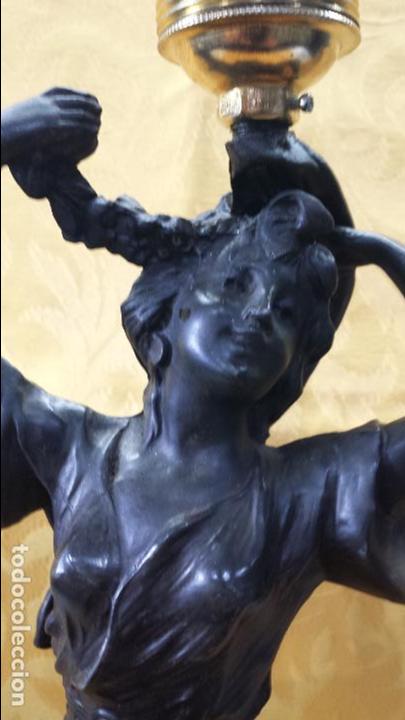 Antig&uuml;edades: PIE  DE  L&Aacute;MPARA SE&Ntilde;ORA - Foto 8