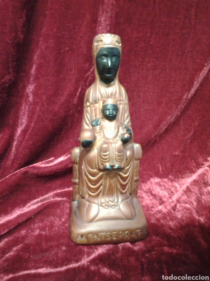 Antig&uuml;edades: Virgen morena de monserrat - Foto 1