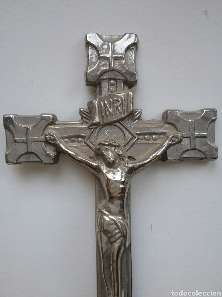 Antig&uuml;edades: Cruz de sobremesa - Foto 3