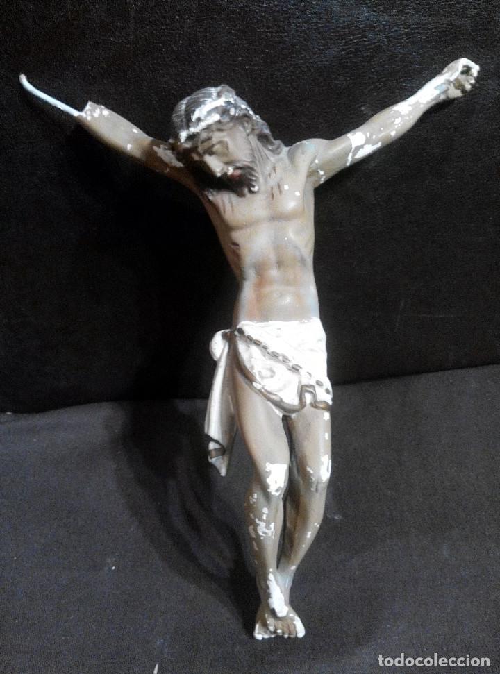 Antig&uuml;edades: ANTIGUO CRISTO EN ESCAYOLA - Foto 2