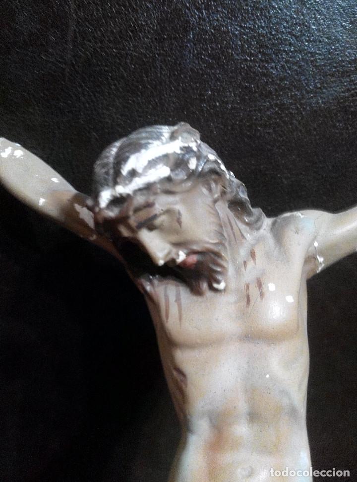 Antig&uuml;edades: ANTIGUO CRISTO EN ESCAYOLA - Foto 3
