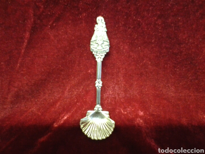 Antig&uuml;edades: Cucharilla de la Virgen de covadonga - Foto 3