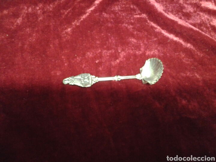 Antig&uuml;edades: Cucharilla de la Virgen de covadonga - Foto 4