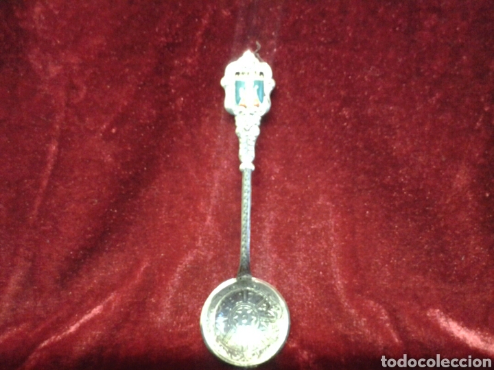 Antig&uuml;edades: Cucharilla de la Virgen de covadonga - Foto 2