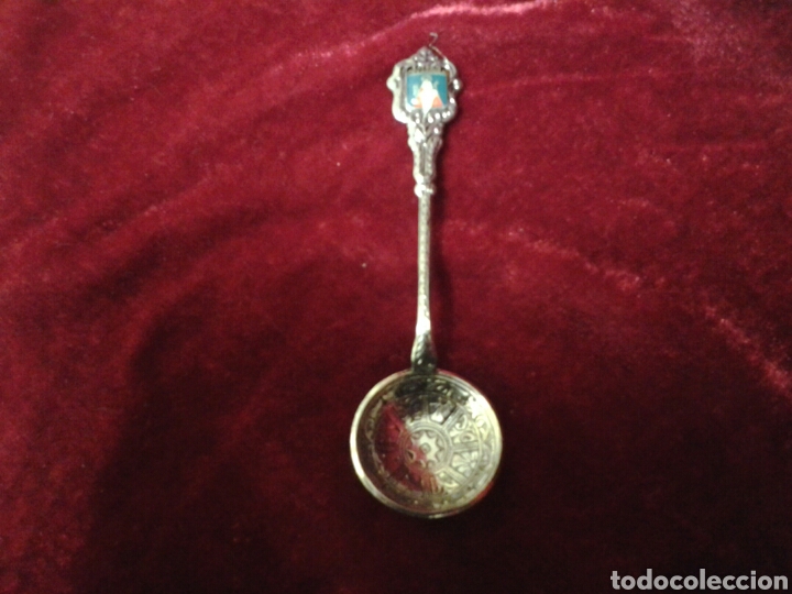 Antig&uuml;edades: Cucharilla de la Virgen de covadonga - Foto 4