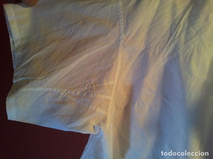 Antig&uuml;edades: ANTIGUA CAMISA ALGODON CON ENCAJES - Foto 5