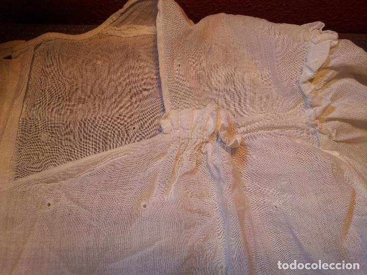 Antig&uuml;edades: ANTIGUA CAMISA TUL ALGODON ,, - Foto 2