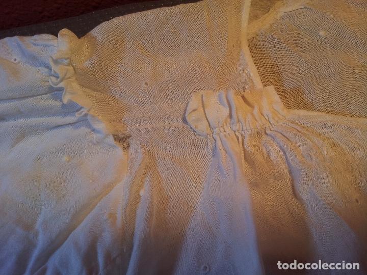 Antig&uuml;edades: ANTIGUA CAMISA TUL ALGODON ,, - Foto 3