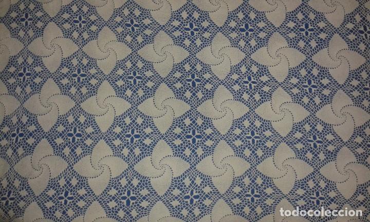 Antig&uuml;edades: Colcha de ganchillo para cama de matrimonio. - Foto 2