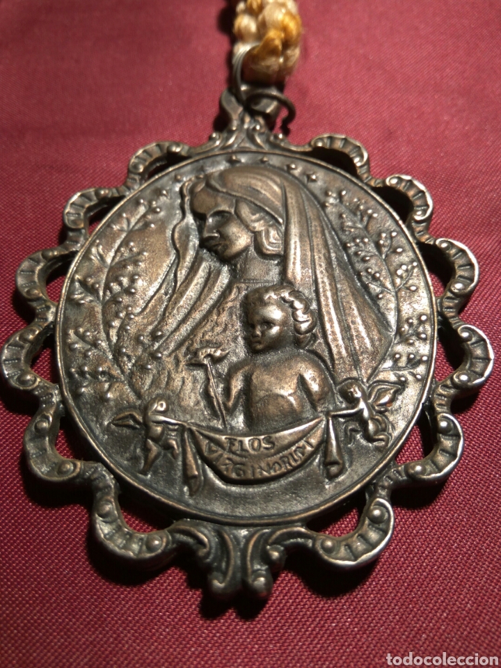 Antig&uuml;edades: MEDALLA HERMANDAD ROMERA MALAGA - Foto 1