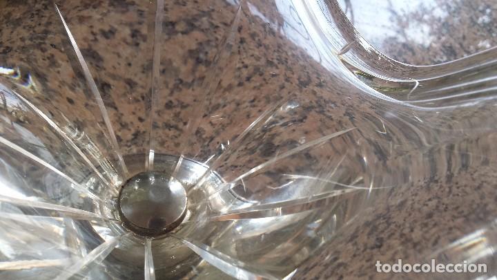 Antig&uuml;edades: antiguo centro de mesa en cristal - Foto 4