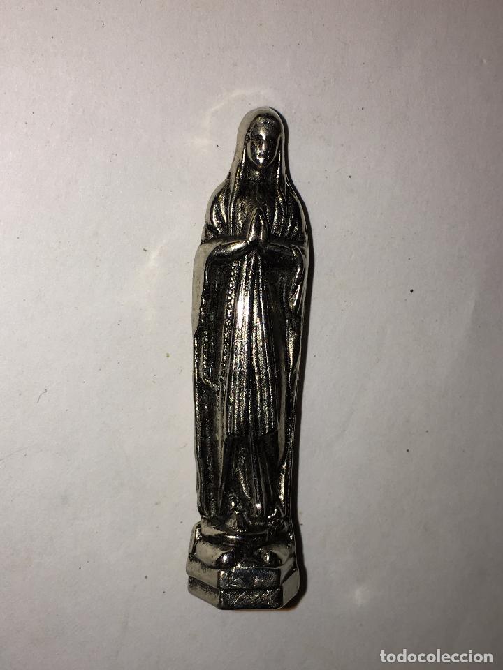 Antig&uuml;edades: RA300 ANTIGUA VIRGEN EN METAL - Foto 1