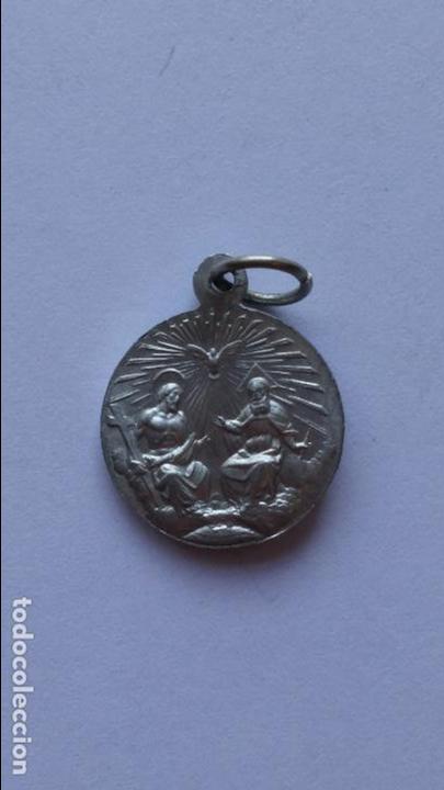 Antig&uuml;edades: Medalla, religiosa sin catalogar de 1,6 cms de diametro - Foto 1