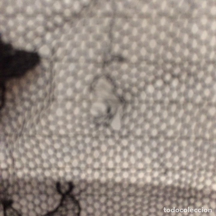 Antig&uuml;edades: Mantilla negra 200x67cm Rf1 - Foto 4