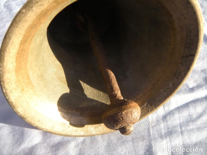 Antig&uuml;edades: ANTIGUA CAMPANA DE MANO - Foto 3