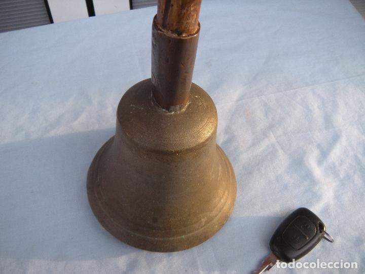 Antig&uuml;edades: ANTIGUA CAMPANA DE MANO - Foto 4