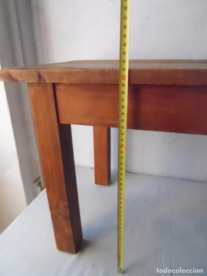Antig&uuml;edades: MESA DE CENTRO RECTANGULAR MUY BONITA - Foto 7