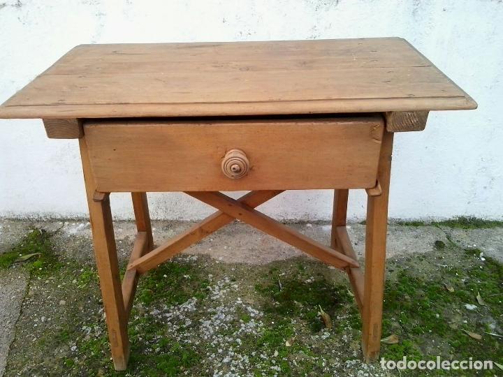 Antig&uuml;edades: Mesa tocinera Antigua. - Foto 6