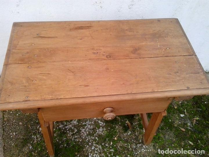 Antig&uuml;edades: Mesa tocinera Antigua. - Foto 8