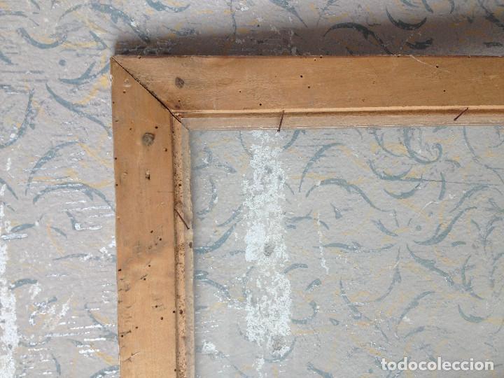 Antig&uuml;edades: MARCO MUY ANTIGUO MADERA CON CRISTAL - Foto 10