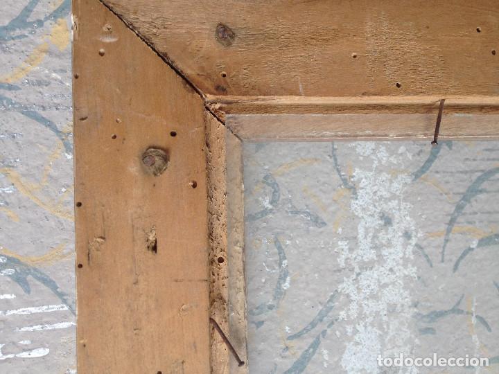 Antig&uuml;edades: MARCO MUY ANTIGUO MADERA CON CRISTAL - Foto 11