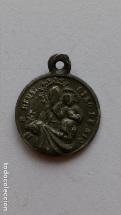 Antig&uuml;edades: Medalla, de nuestra se&ntilde;ora  de 1,6 cms de diametro - Foto 1