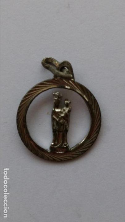 Antig&uuml;edades: Medalla, virgen sin catalogar, de 1,7 cms de diametro - Foto 1