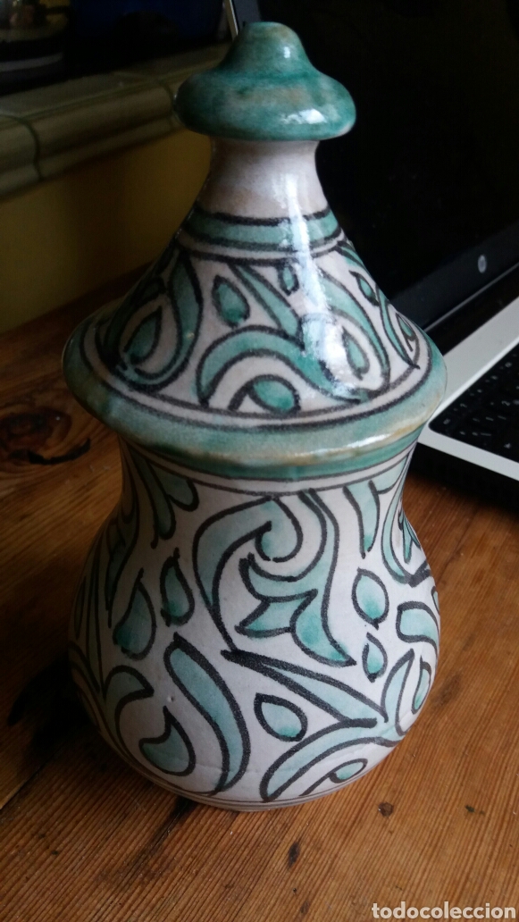 Antig&uuml;edades: Tibor de ceramica - Foto 1