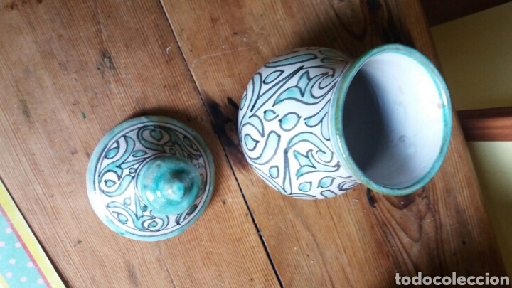 Antig&uuml;edades: Tibor de ceramica - Foto 2