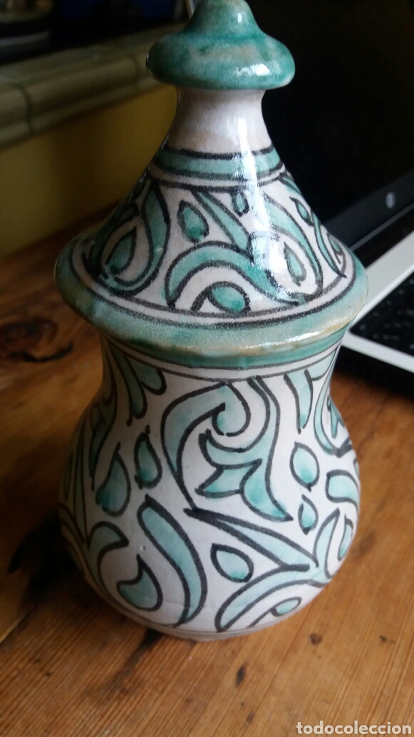 Antig&uuml;edades: Tibor de ceramica - Foto 3