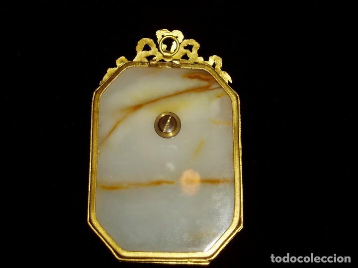 Antig&uuml;edades: Placa m&aacute;rmol V&iacute;rgen en Plata y Bronce al Oro - Foto 6