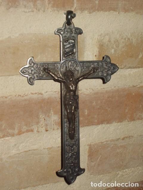 Antig&uuml;edades: CRUZ DE PARED SOBRE EL SIGLO XIX. - Foto 3