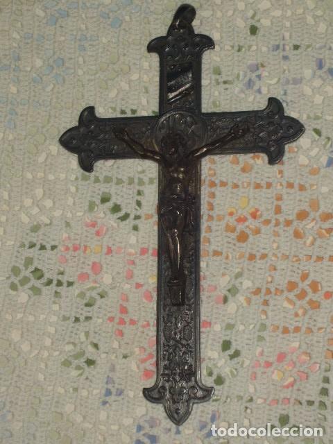 Antig&uuml;edades: CRUZ DE PARED SOBRE EL SIGLO XIX. - Foto 6
