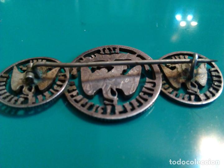 Antig&uuml;edades: ANTIGUO BROCHE MONEDAS DE PLATA. MEXICO - Foto 4