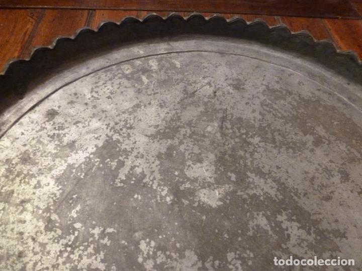 Antig&uuml;edades: bandeja de cobre 4 - Foto 3