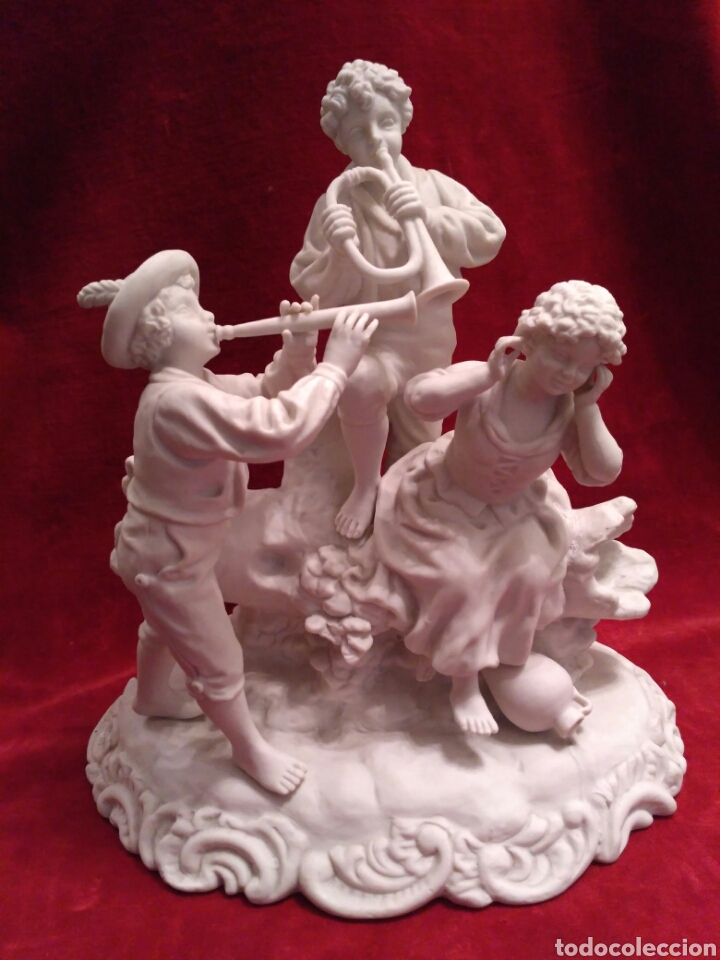 Antig&uuml;edades: Figura de biscuit del siglo XX - Foto 1