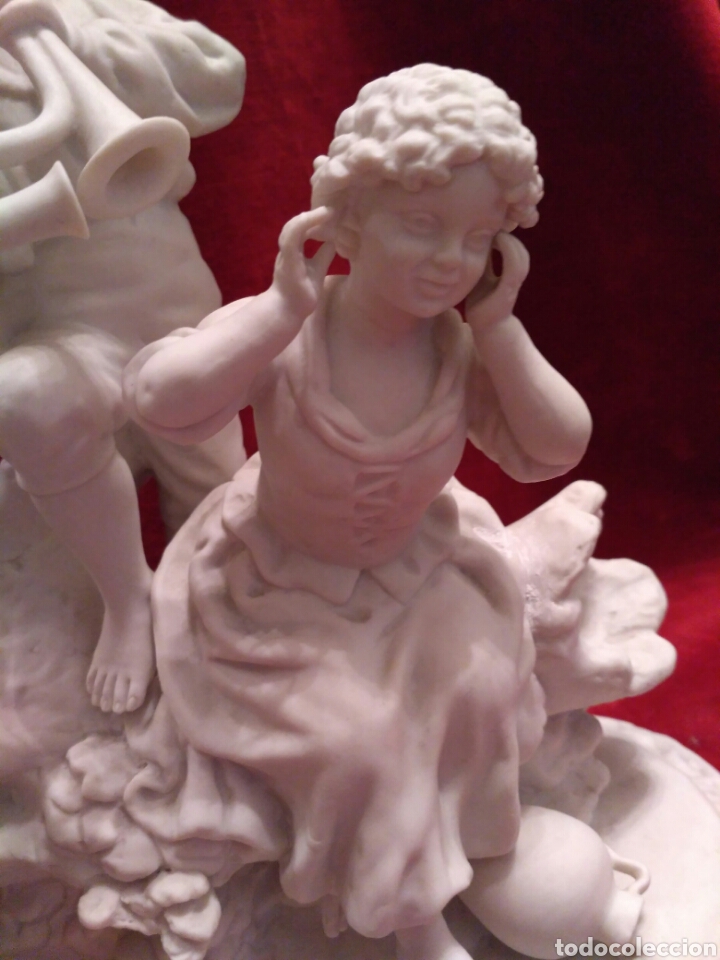 Antig&uuml;edades: Figura de biscuit del siglo XX - Foto 3