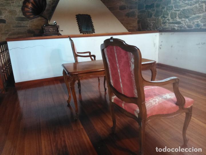 Antig&uuml;edades: Mesa y 2 sillas Herraiz - Foto 10
