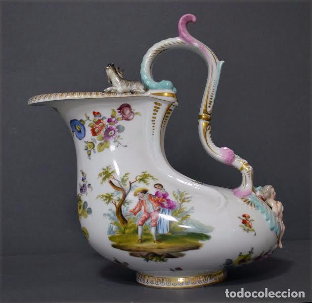 Antig&uuml;edades: Jarra de porcelana - Foto 3