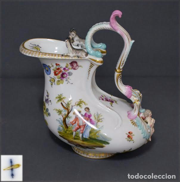 Antig&uuml;edades: Jarra de porcelana - Foto 4