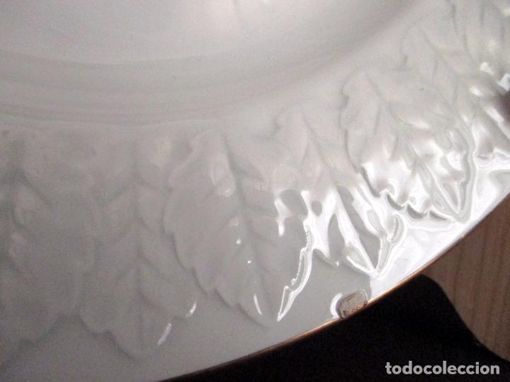 Antig&uuml;edades: PLATO PONTESA CON CARRUAJE. IRONSTONE. 25 CM - Foto 4